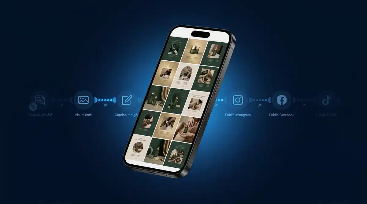 Étape 2 : calendrier éditorial et publication automatique sur Instagram et Facebook au Maroc – WivoAgency