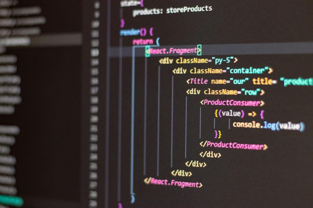Illustration : application web sur mesure